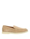 Hackett Man Espadrilles Beige Size 8 Leather In Green