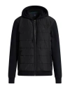 Hackett Quilted Knit Jacket In Black
