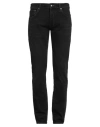 Hackett Man Jeans Black Size 34 Cotton, Elastane In Black