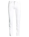 Hackett Man Jeans White Size 33 Cotton, Elastane In White