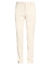 Hackett Man Pants Beige Size 34 Cotton, Elastane In Pink
