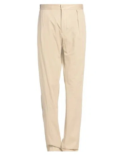 Hackett Man Pants Beige Size 34 Lyocell, Cotton, Elastane In Neutral