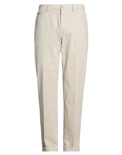 Hackett Man Pants Beige Size 34 Lyocell, Polyester, Viscose, Elastane In Neutral