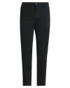 Hackett Man Pants Dark Green Size 34 Cotton, Elastane