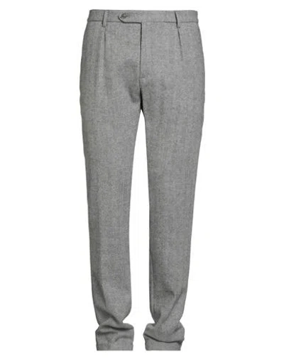 HACKETT HACKETT MAN PANTS GREY SIZE 32 VIRGIN WOOL, POLYESTER