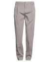 Hackett Man Pants Grey Size 34 Cotton, Elastane In Gray