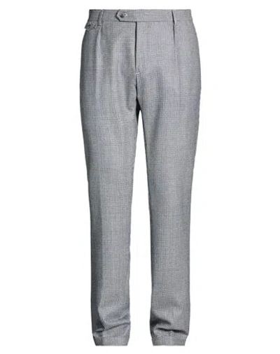 Hackett Man Pants Grey Size 34 Virgin Wool In Gray