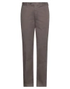 Hackett Man Pants Khaki Size 30 Cotton, Elastane In Beige
