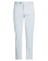 Hackett Man Pants Light Blue Size 34 Cotton, Elastane In Blue