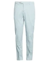 Hackett Man Pants Light Green Size 36 Cotton, Elastane