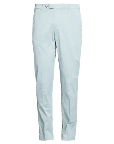Hackett Man Pants Light Green Size 36 Cotton, Elastane