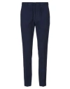 Hackett Man Pants Midnight Blue Size 28 Cotton, Elastane In Multi