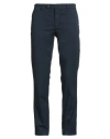 Hackett Man Pants Midnight Blue Size 33 Cotton, Elastane