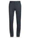 Hackett Man Pants Midnight Blue Size 33 Cotton, Polyester, Tencel, Elastane In Blue