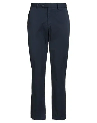 Hackett Man Pants Midnight Blue Size 36 Cotton, Elastane