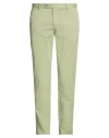Hackett Man Pants Sage Green Size 34 Cotton, Elastane