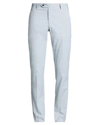 Hackett Man Pants Slate Blue Size 34 Cotton, Elastane