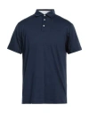 Hackett Man Polo Shirt Blue Size 3xl Cotton
