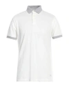 HACKETT HACKETT MAN POLO SHIRT WHITE SIZE XXL COTTON