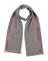 Hackett Man Scarf Beige Size - Wool In Gray