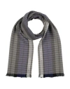 Hackett Man Scarf Grey Size - Wool In Multi