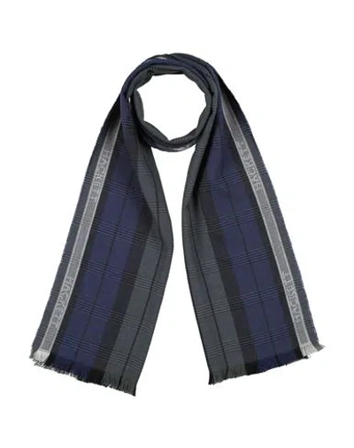 Hackett Man Scarf Navy Size - Wool