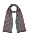 Hackett Man Scarf Slate Blue Size - Wool In Multi