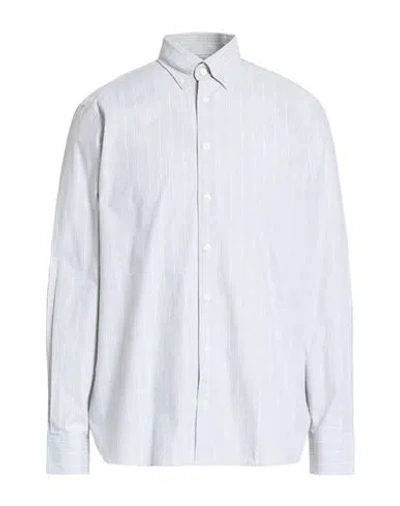 Hackett Man Shirt Sage Green Size Xxl Cotton In Blue