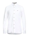 Hackett Man Shirt White Size Xl Cotton