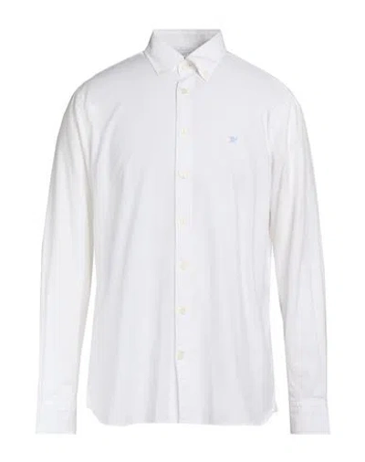 Hackett Man Shirt White Size Xs Cotton
