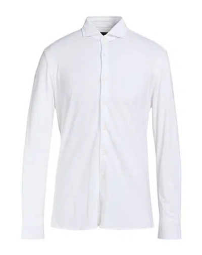 Hackett Man Shirt White Size Xs Cotton