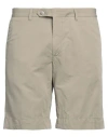 Hackett Man Shorts & Bermuda Shorts Military Green Size 34 Cotton, Linen