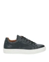 Hackett Man Sneakers Midnight Blue Size 9 Leather