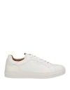 Hackett Man Sneakers White Size 7 Leather