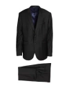 Hackett Man Suit Black Size 48 Wool