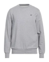 Hackett Man Sweatshirt Grey Size Xl Cotton In Grey