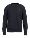 Hackett Man Sweatshirt Midnight Blue Size L Cotton