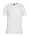 Hackett Man T-shirt White Size L Cotton