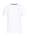 Hackett Man T-shirt White Size Xl Cotton
