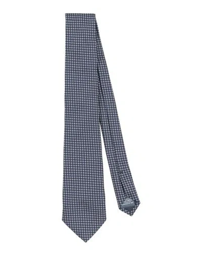 Hackett Man Ties & Bow Ties Midnight Blue Size - Silk