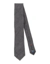 Hackett Man Ties & Bow Ties Navy Size - Virgin Wool, Silk In Blue