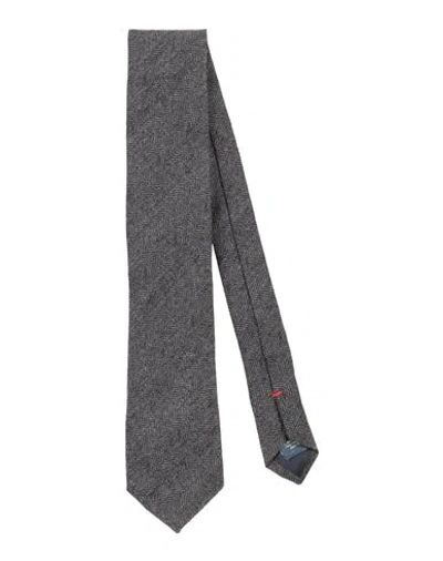 Hackett Man Ties & Bow Ties Navy Size - Virgin Wool, Silk In Blue