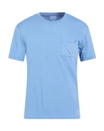 Hackett Man T-shirt Light Blue Size Xxl Cotton