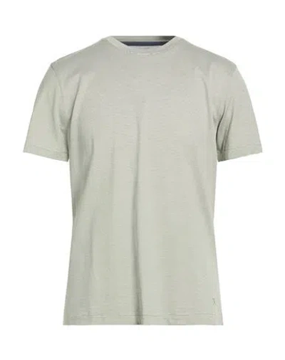 Hackett Man T-shirt Light Green Size Xxl Cotton