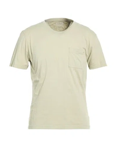 Hackett Man T-shirt Sage Green Size Xl Cotton In Neutral