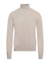 Hackett Man Turtleneck Beige Size L Wool, Viscose, Polyamide, Cashmere