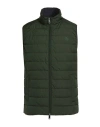 Hackett Man Vest Dark Green Size Xxl Polyester