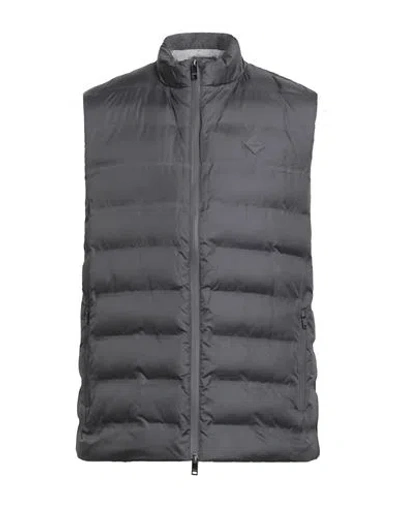 HACKETT HACKETT MAN VEST GREY SIZE 3XL POLYESTER