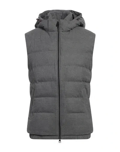 Hackett Man Vest Grey Size Xl Polyester, Viscose, Elastane