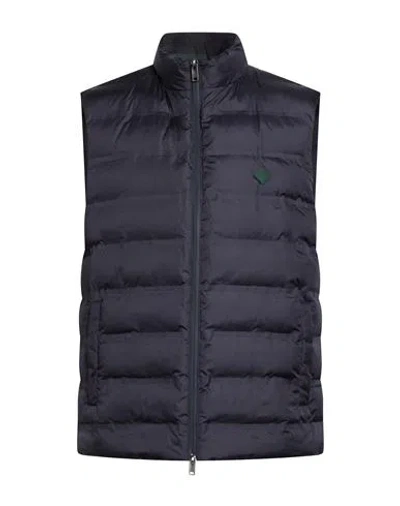Hackett Man Vest Midnight Blue Size Xxl Polyester